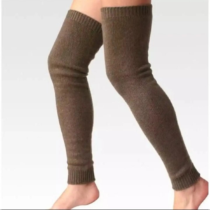 1pair Women's Skin Color Fleece Lined Thermal Full Foot & Full Length Tights  For Daily Wear And Warmth