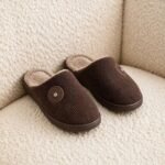 Men's Bear Plush Slippers with Fleece Lining - Image 3