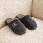 Men's Bear Plush Slippers with Fleece Lining - Image 5